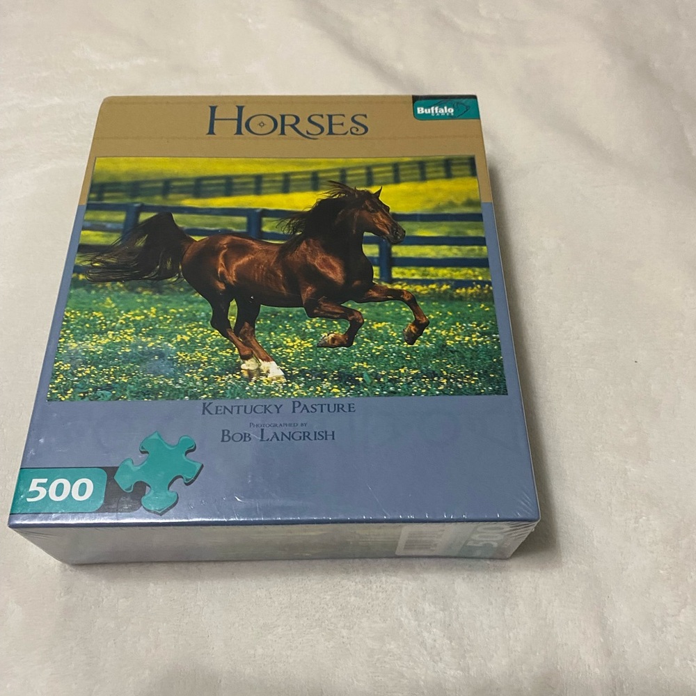 Buffalo David Bitton Horses Puzzle